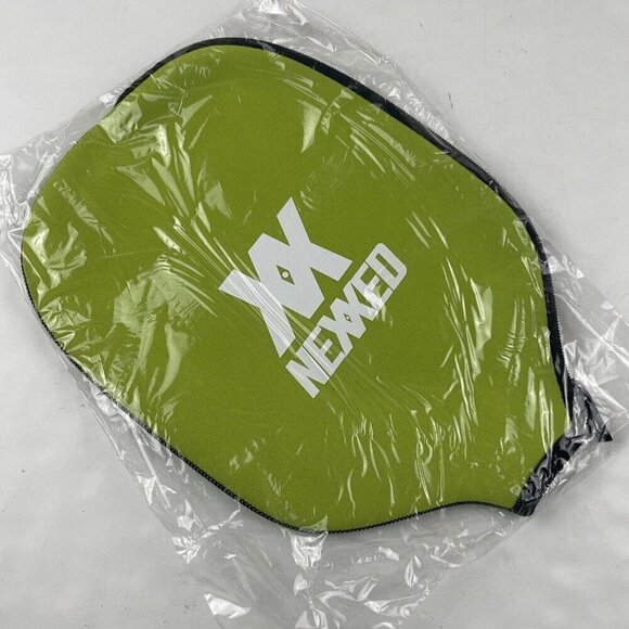 Nexxed Pickleball Paddle Cover Neoprene Durable Protection Green New Sealed - Picture 1 of 7